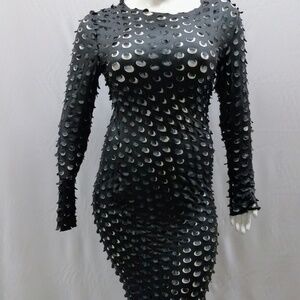 Lingerie Style Black Dress